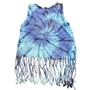 Exist Kids Tie Dye Fringe Top‎